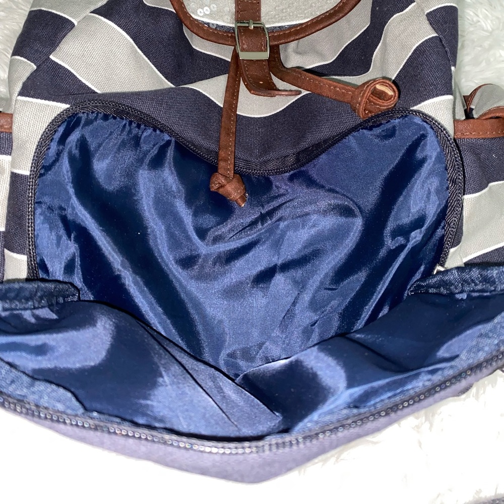 Sparkly/ Stripped Versatile Backpack - image 5